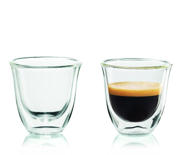 DELONGHI Zestaw 2 szklanek termicznych do espresso 90 ml - 309935 - zdjęcie
